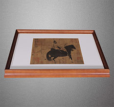 射阳书画装裱配框服务案例